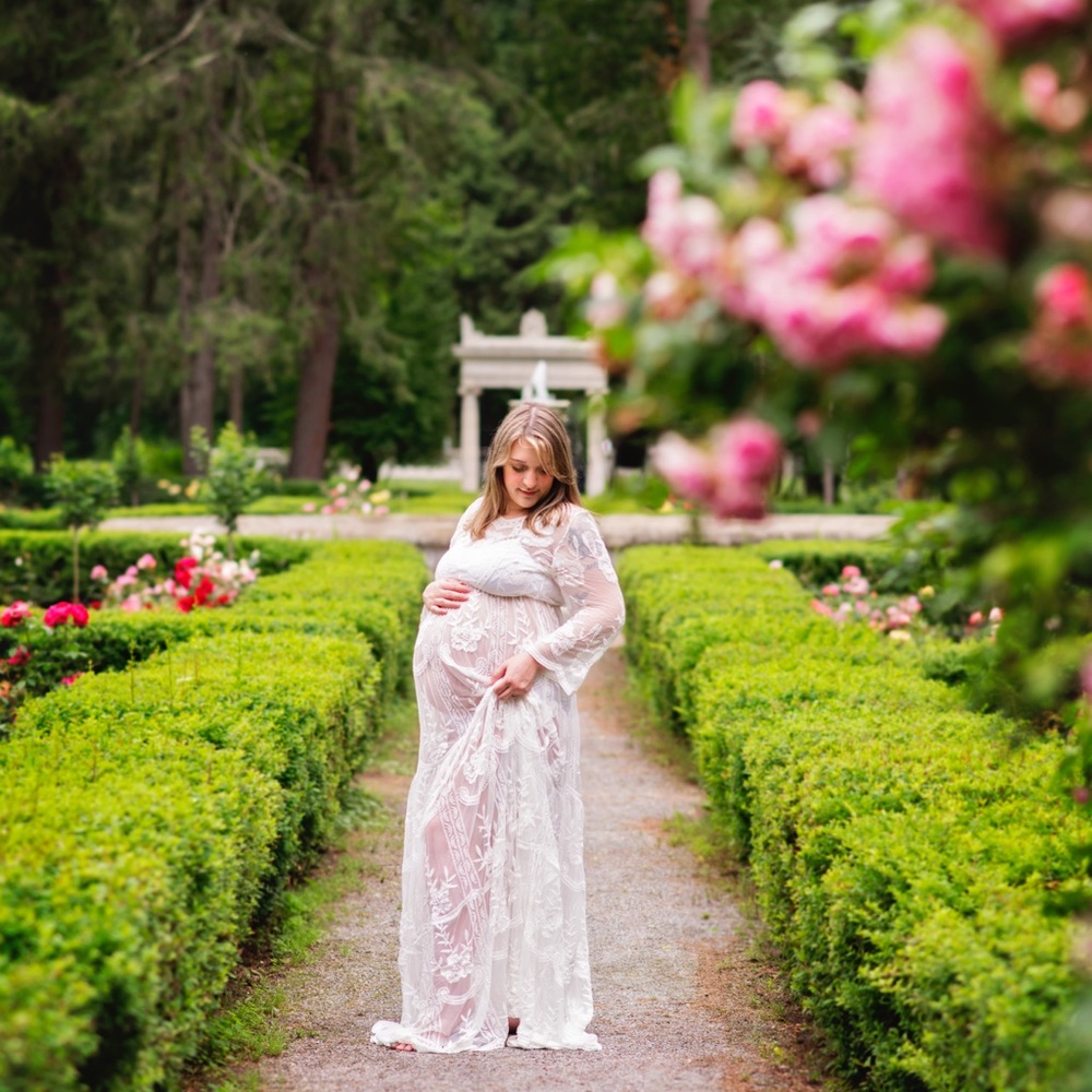 Custom made lace dress